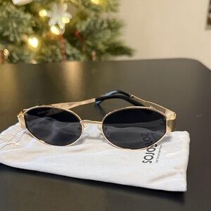 Retro Oval Sunglasses